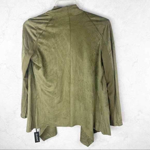 [BlankNYC] Olive Green Drape Jacket - Picture 4 of 7